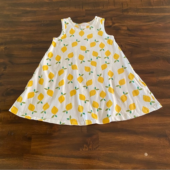 Hanna Andersson Lemons Dress Girls - Picture 2 of 6